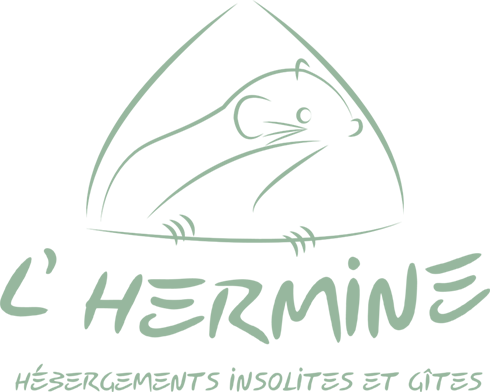 Logo Gîtes L'Hermine